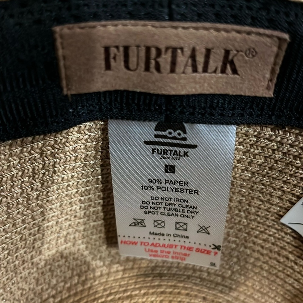 Furtalk Casual Fedora Hat-NWOT - Picture 7 of 8